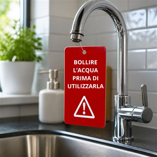 Avviso Importante - Acqua non potabile